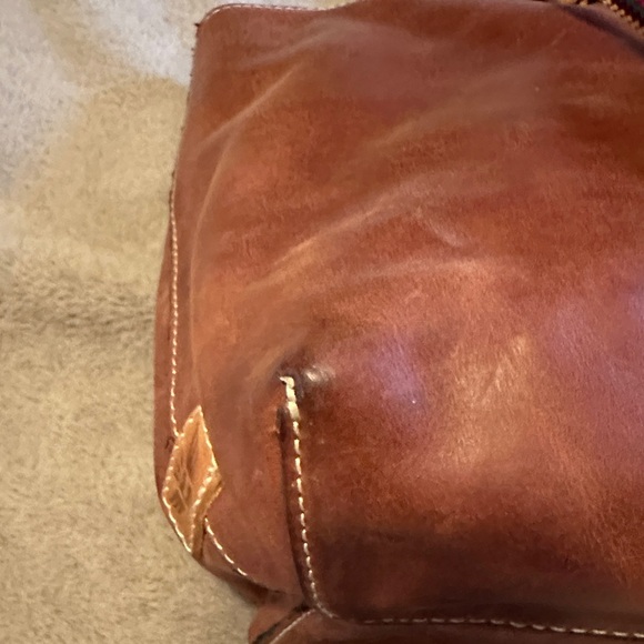 Consuela Brown Tote Bag in Vico Design with Multicolor Straps - GUC - Picture 9 of 16